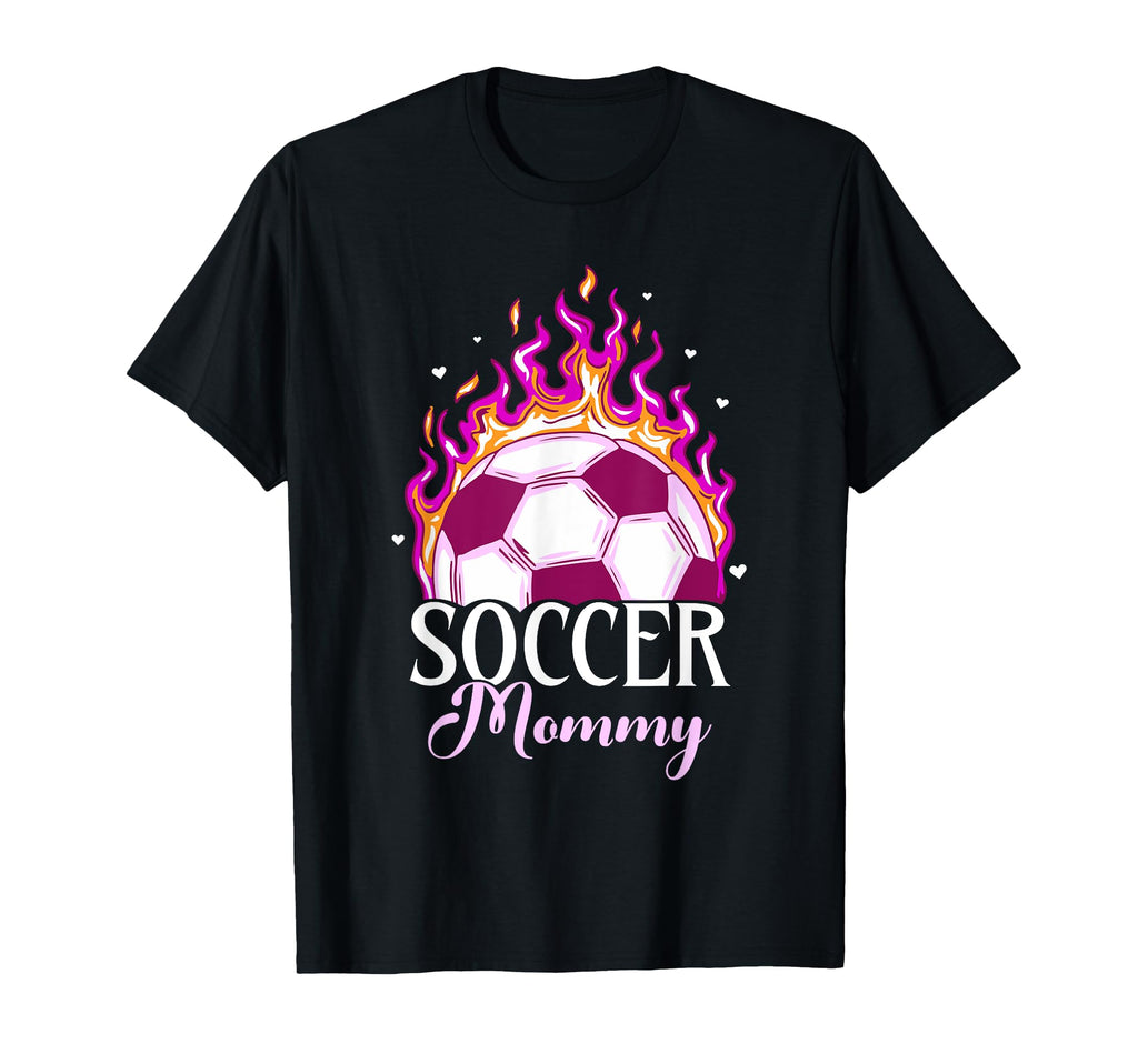 Soccer Mommy Womens Soccer T-Shirt - Casual Everyday Wear for Adults