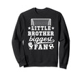 Little Brother Soccer Goalie Brother Sweatshirt - Trendy Graphic Unisex