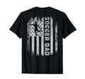 Soccer Dad American Flag Usa Back T-Shirt - Custom Art Print Men Women