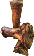 K9 Connoisseur Beef Marrow Large Dog Bones Long Lasting for Aggressive Chewers - USA Made Single Ingredient Champ Bones for Large Dogs Over 50 Pounds - 3 Pack