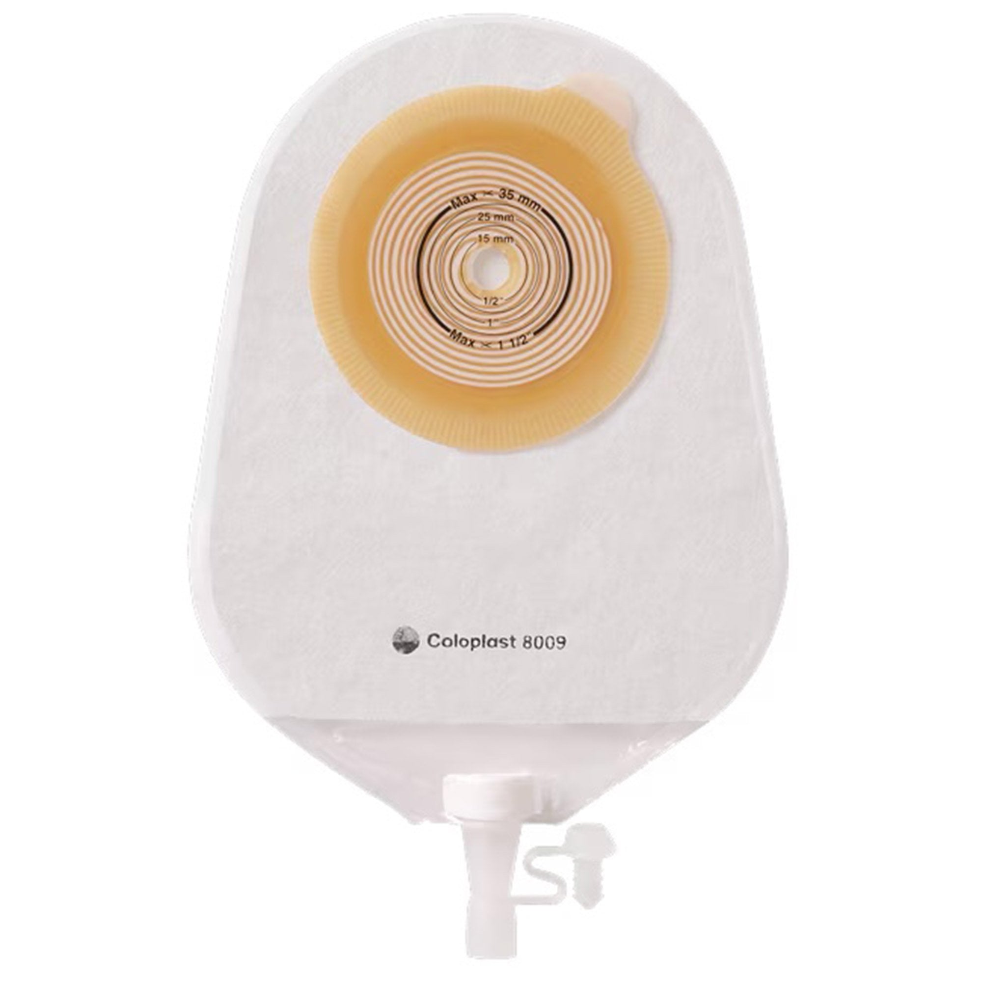 Assura® Pediatric 1-Piece Transparent Urostomy Pouch, 10 – 35 mm Stoma 8009