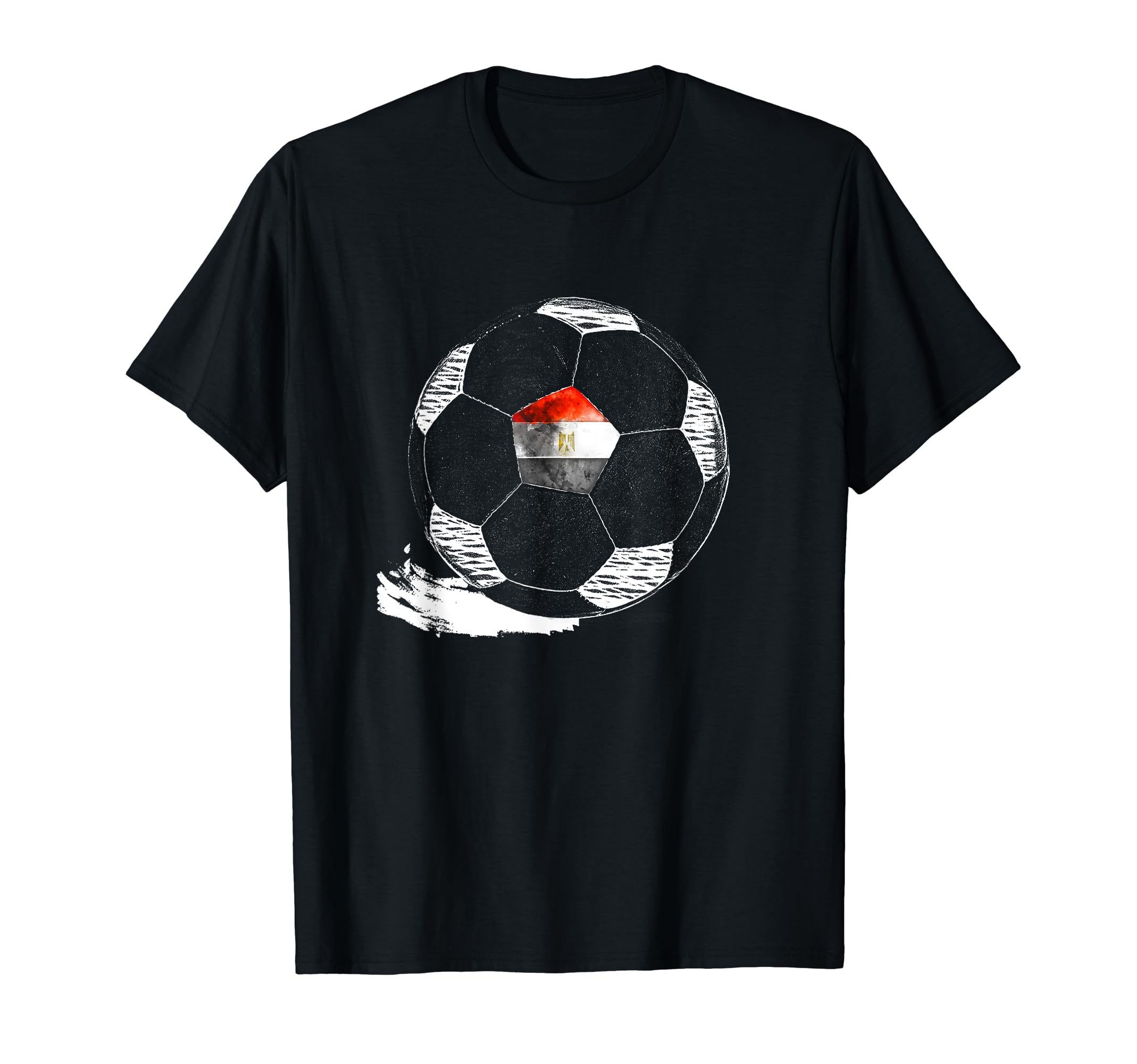 Soccer Egypt Flag Egyptian Pride T-Shirt - Aesthetic Graphic Men Women