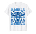 Koukla Greek Coquette Bow Greece T-Shirt - Minimalist Print for Adults