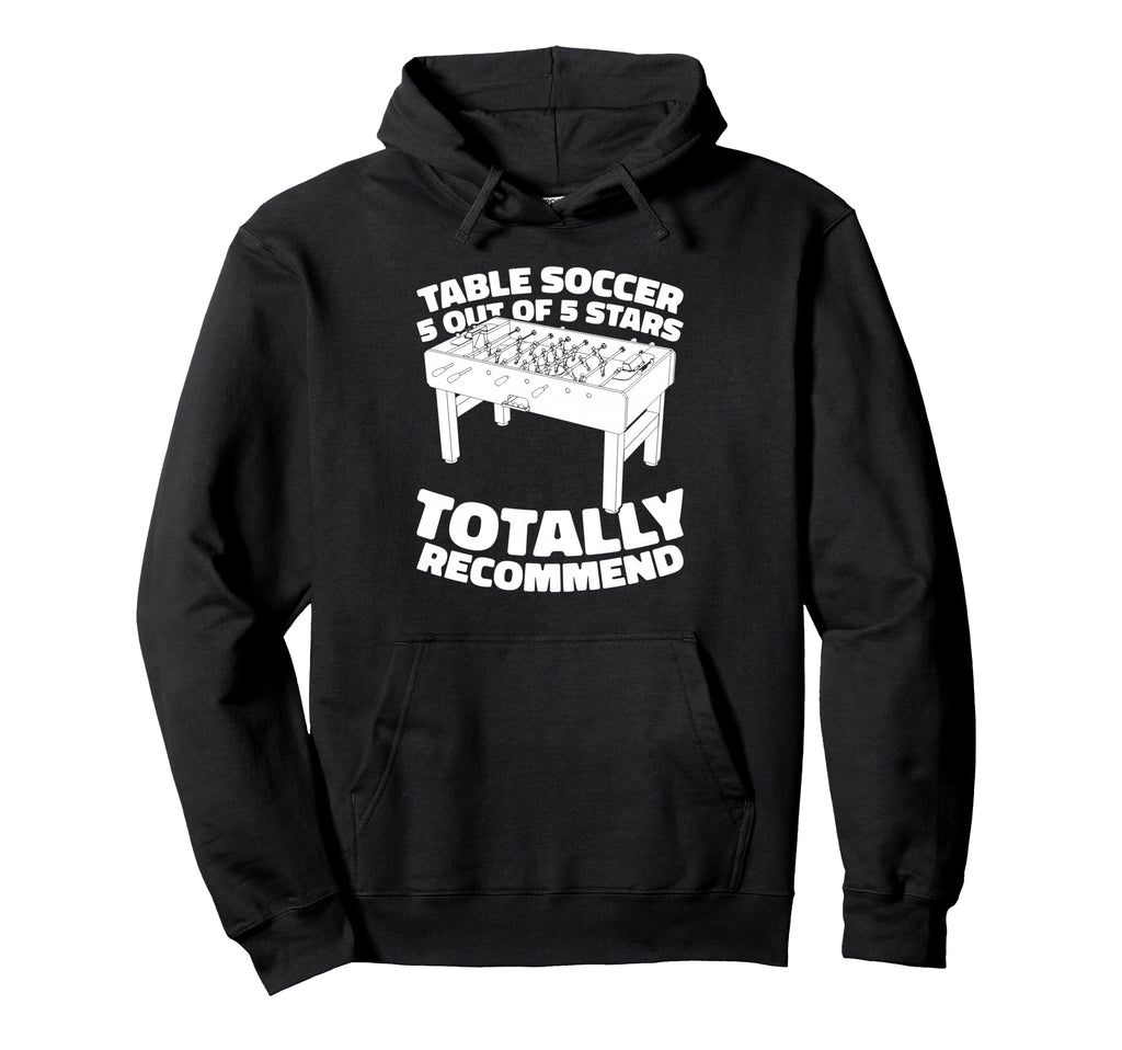 Foosball Kicker Table Soccer Hoodie - Novelty Apparel Unisex