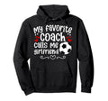 Proud Soccer Coachs Girlfriend Soccer Hoodie - Custom Art Print Unisex