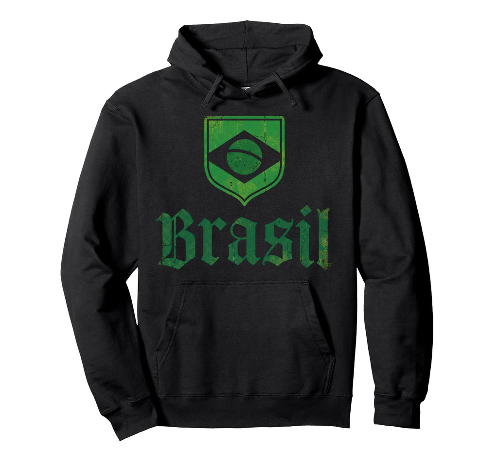 Brazil Gift Flag Brazilian Fan Hoodie - Casual Everyday Wear for Adults