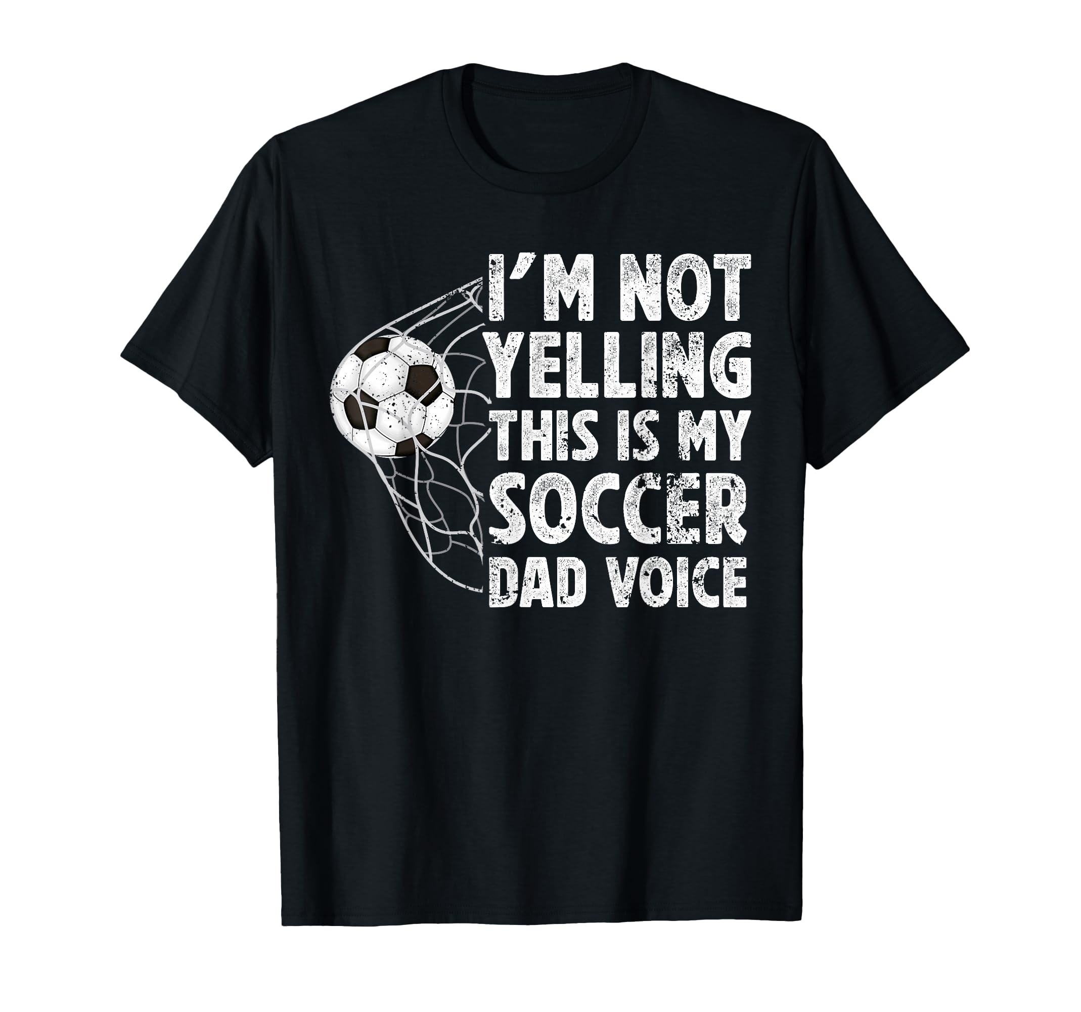 This Is My Soccer Dad Voice Dad Soccer T-Shirt - Custom Art Print Unisex
