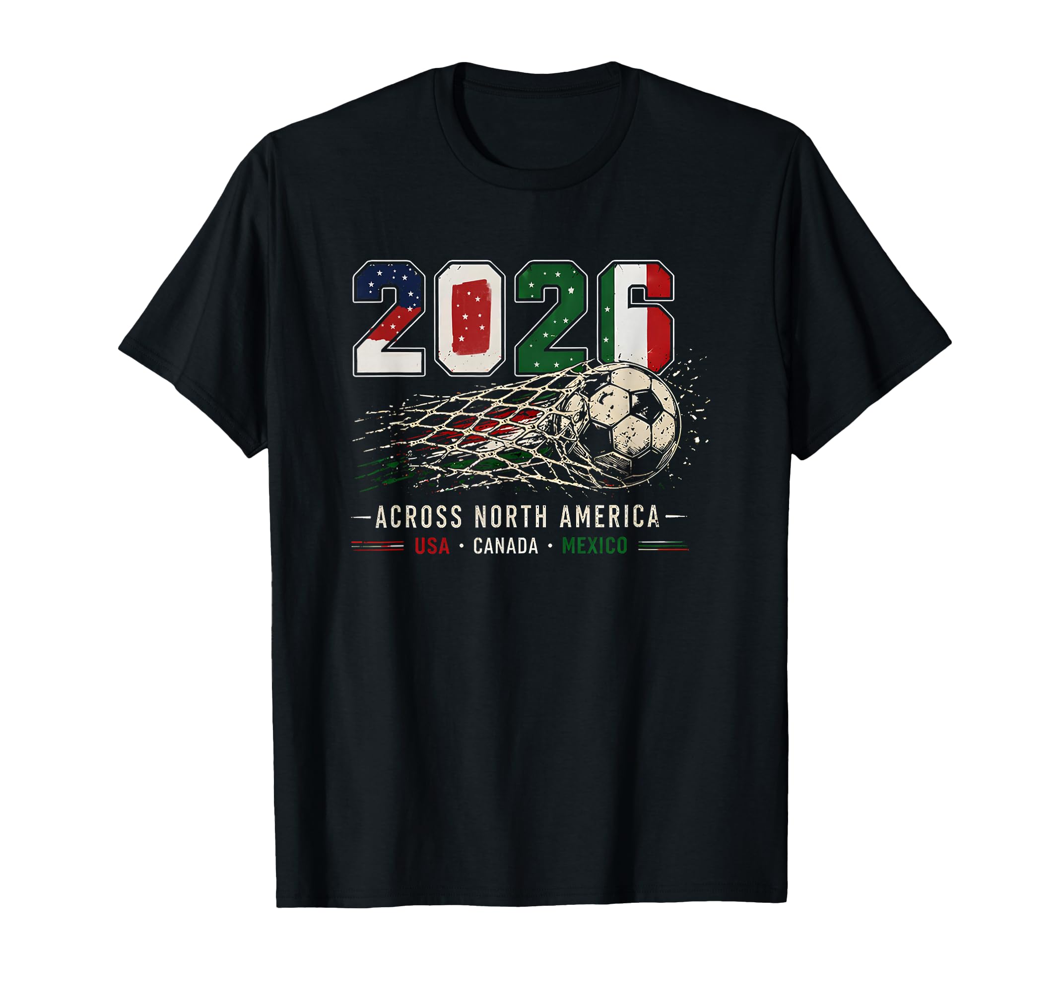 Football Fever 2026 Usa Canada T-Shirt - Casual Everyday Wear Men Women