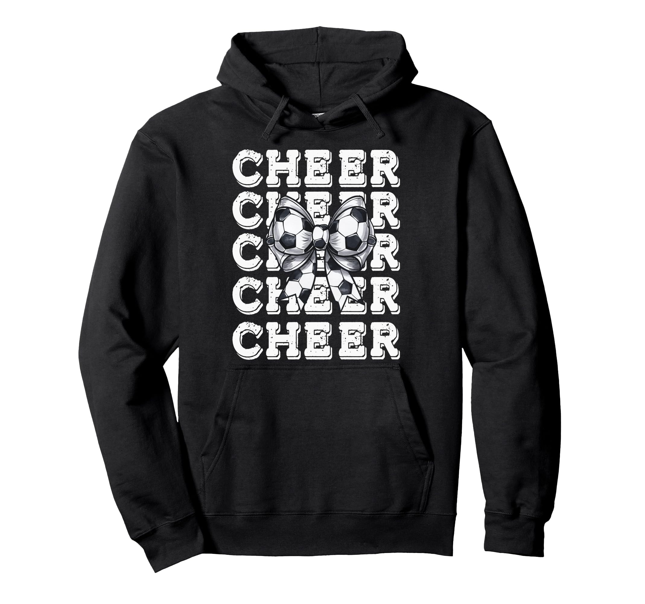 Coquette Cheer Cheerleader Matching Hoodie - Graphic Print for Adults