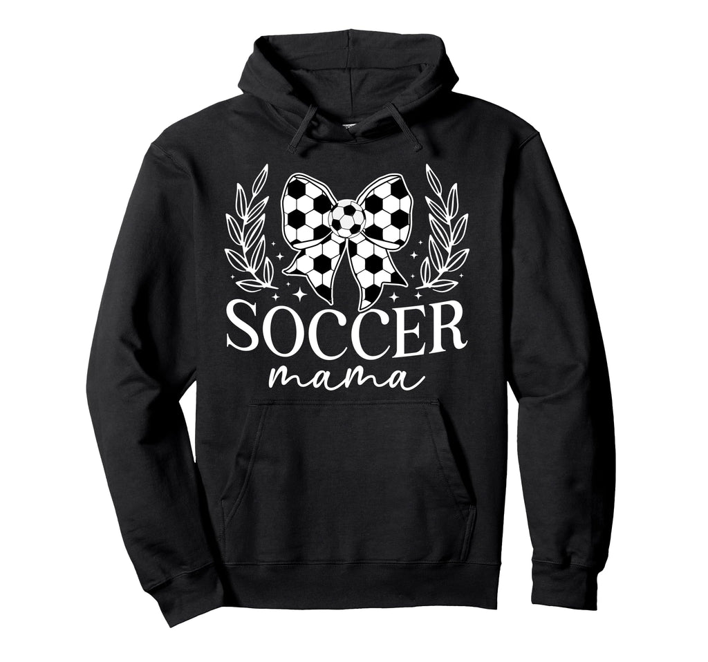 Soccer Mama Coquette Soccer Mom Soccer Hoodie - Trendy Graphic Men Women