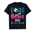 Goals Or Bows Dad Gender Reveal Lover T-Shirt - Trendy Graphic Men Women