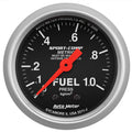 AutoMeter Gauge Fuel Pressure 2-1/16in. 1.0Kg/Cm2 Mechanical Sport-Comp 3311-J