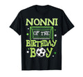 Nonni Birthday Soccer Family Matching T-Shirt - Unique Graphic Unisex