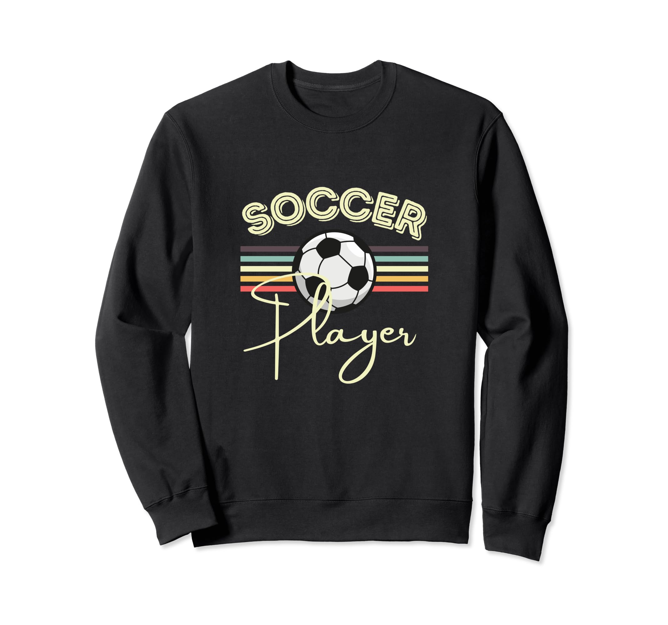 Soccer Player Fun Sweatshirt - Fun Novelty Design Unisex