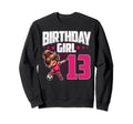 13Th Birthday Soccer Dabbing 13 Sweatshirt - Streetwear Style for Adults