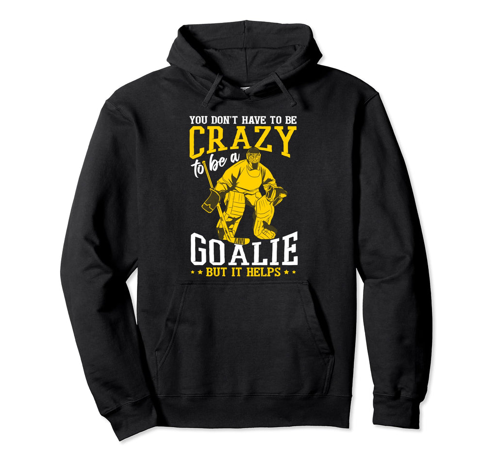 Funny Ice Hockey Player Ice Hockey Hoodie - Unique Graphic for Adults