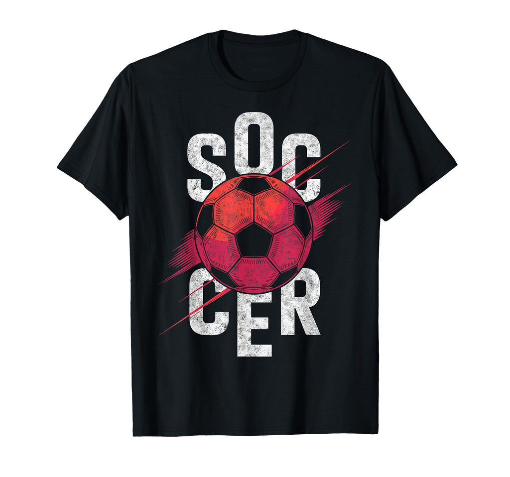 Soccer Football Ball Soccer Player T-Shirt - Casual Everyday Wear Unisex
