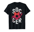 Soccer Football Ball Soccer Player T-Shirt - Casual Everyday Wear Unisex