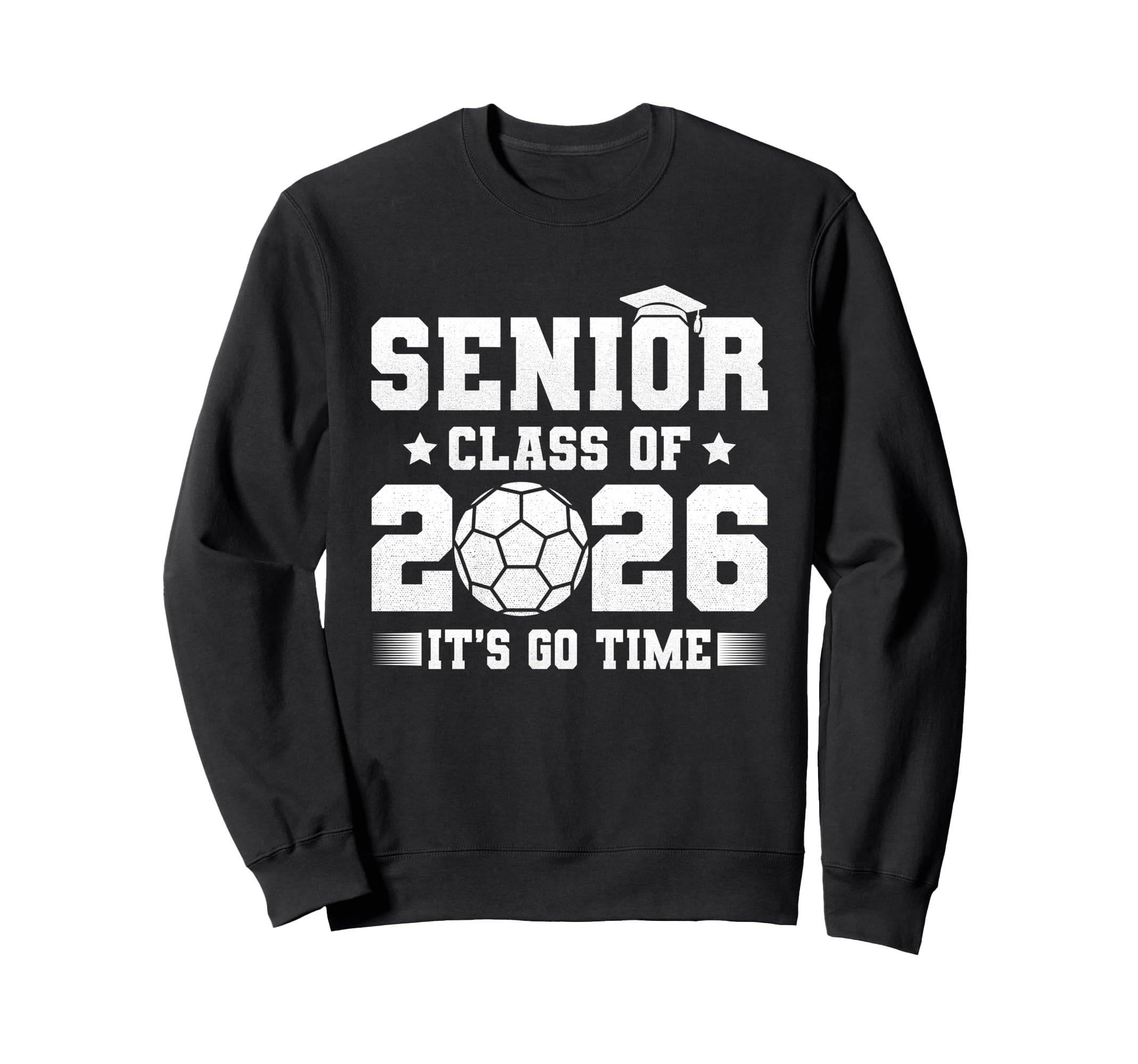 Senior Class 2026 Soccer Graduation Sweatshirt - Unique Graphic for Adults