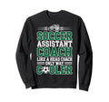 Soccer Assistant Coach Like Head Sweatshirt - Streetwear Style Men Women