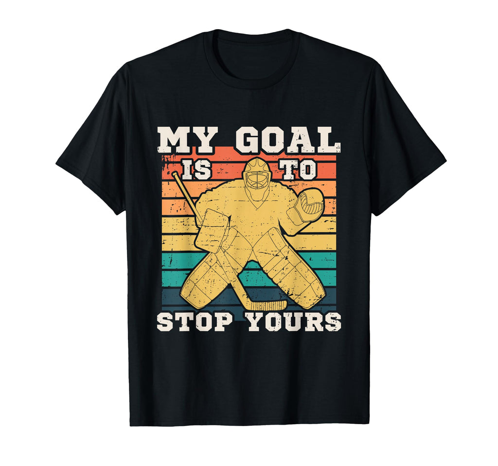 Hockey Goalie Hockey Goalkeeper T-Shirt - Custom Art Print Unisex