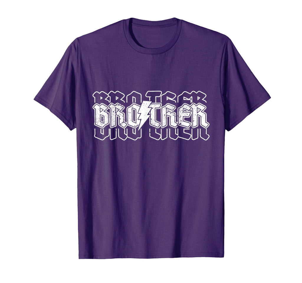Checkered Brother Lightning Bolt T-Shirt - Aesthetic Graphic for Adults