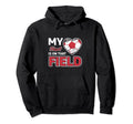 My Heart Is That Field Soccer League Hoodie - Graphic Print Men Women