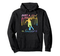 Just Who Loves Soccer Hoodie - Graphic Print for Adults
