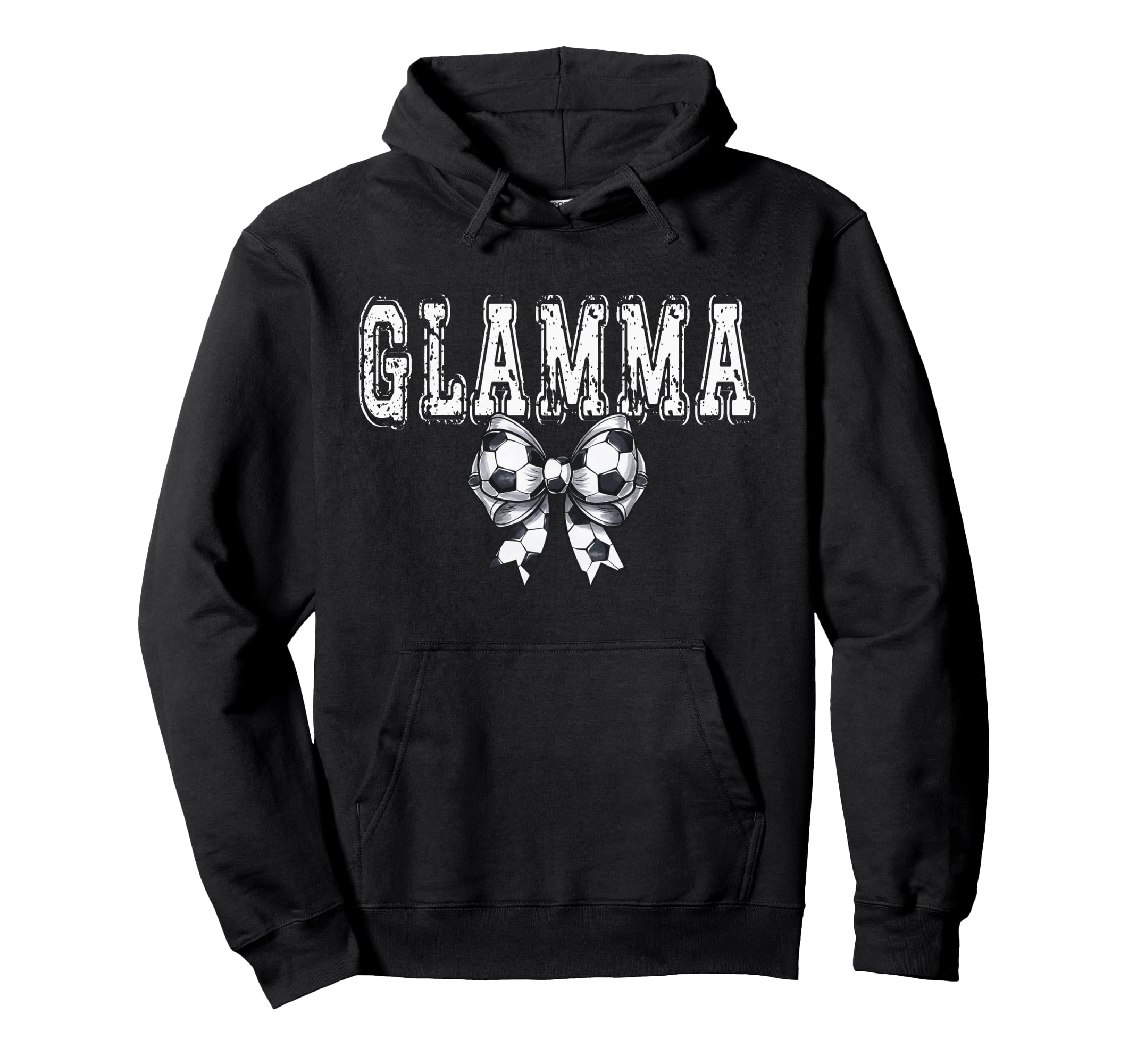 Coquette Soccer Glamma Spirit Hoodie - Custom Art Print Unisex