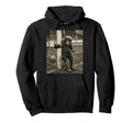 Chimp Player Goalpost Lazy Soccer Hoodie - Casual Everyday Wear Unisex