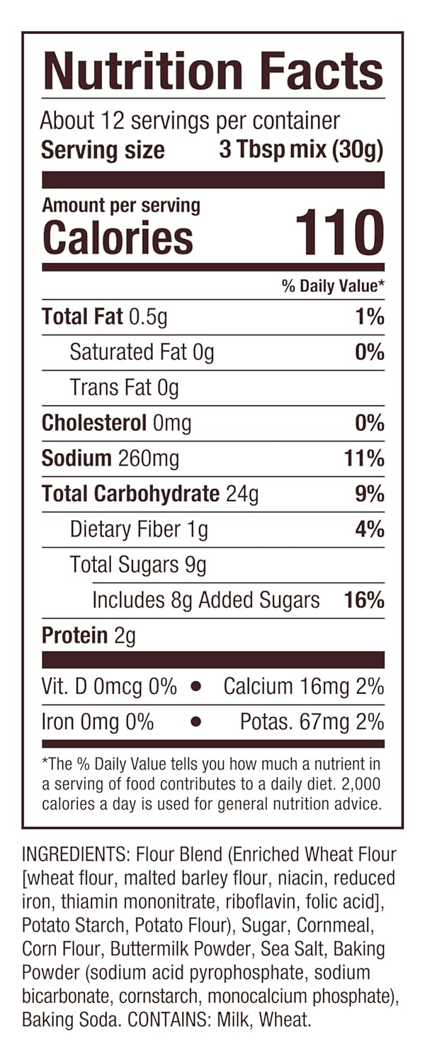 Bob's Red Mill Gluten-Free Cornbread Mix, 13 oz, Pack of 4