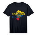 Ecuadorian Map And Flag Souvenir T-Shirt - Unique Graphic for Adults