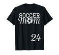 Soccer Mom Jersey Number 24 Favorite T-Shirt - Streetwear Style Men Women