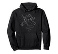 Funny Goalie Goalkeeper Ice Hockey Hoodie - Fun Novelty Design for Adults