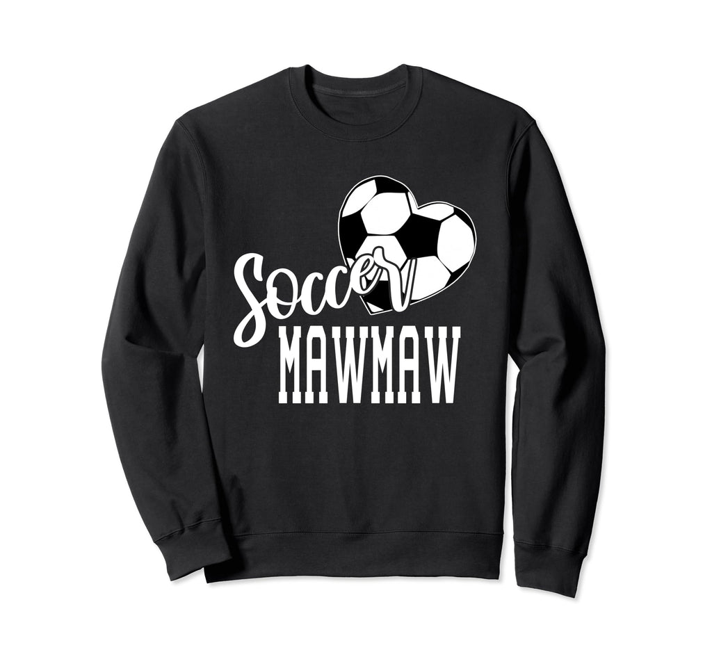 Soccer Ball Heart Soccer Sweatshirt - Casual Everyday Wear for Adults