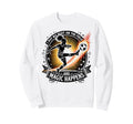 Funny Soccer Player Runner Athlete Sweatshirt - Fun Novelty Design Unisex