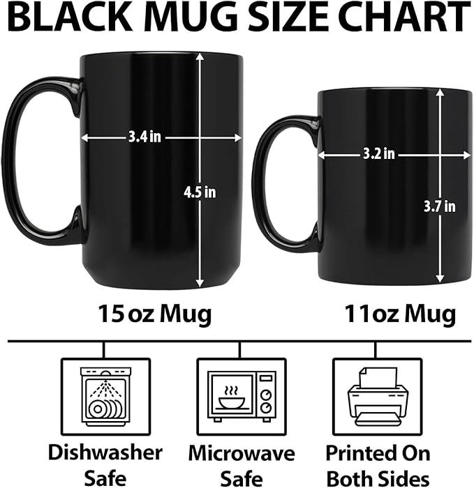 Personalized Turkish Angora Wearing Witch Hat Mug 11oz 15oz, Halloween Turkish Angora Coffee Cup with Custom Name, Cat Pumpkins Ceramic Mug for Halloween, Cat Pet Black Cup Gift for Pet Lover