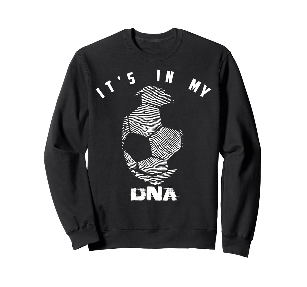 Its My Dna Football Players Gift Sweatshirt - Trendy Graphic for Adults
