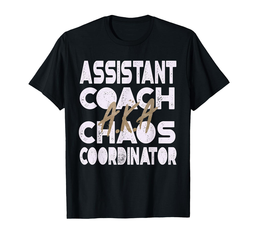 Assistant Coach K Chaos Coordinator T-Shirt - Unique Graphic for Adults