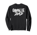 Ice Hockey Goalie Dad Hockey Keeper Sweatshirt - Graphic Print for Adults