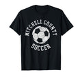 Mitchell County Soccer Distressed 90S T-Shirt - Aesthetic Graphic Men Women