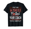 Football 66Th Birthday Party Player T-Shirt - Trendy Graphic Men Women