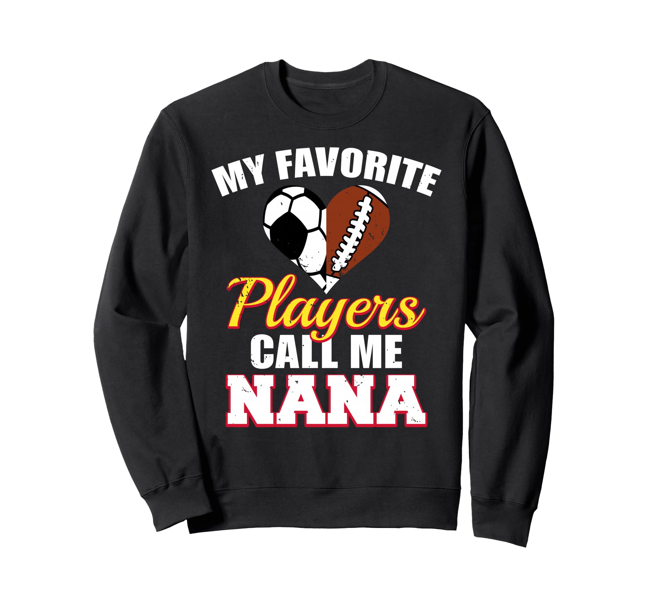 My Favorite Soccer Football Players Sweatshirt - Fun Novelty Design Unisex