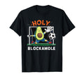 Holy Blockamole Avocado Football T-Shirt - Unique Graphic for Adults