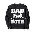 Dad Both Funny Bowling Soccer Dad Sweatshirt - Custom Art Print Men Women