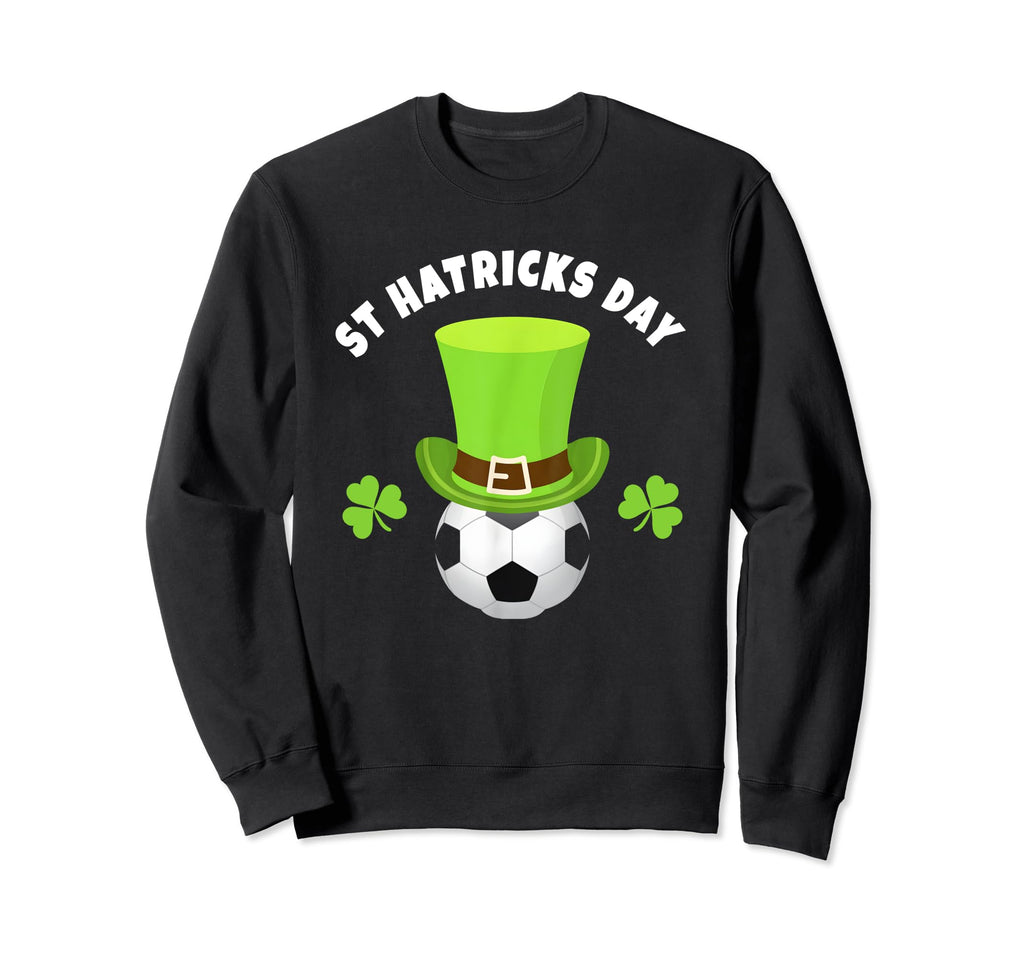 Soccer Strikers St Hatricks Day Sweatshirt - Custom Art Print for Adults