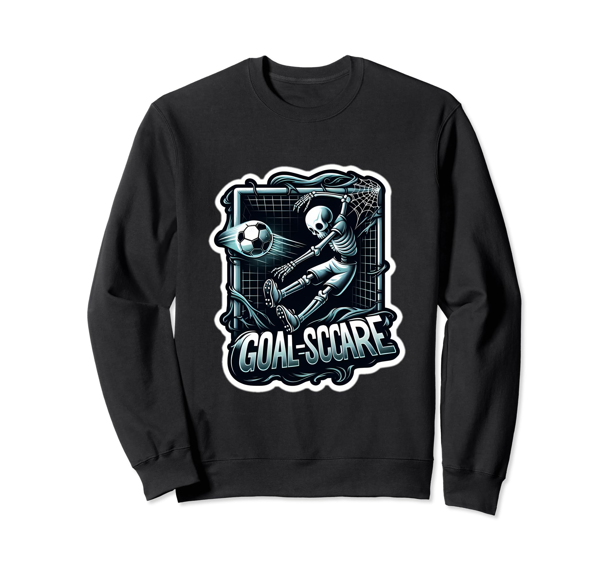 Goal Scare Soccer Costume Funny 2024 Sweatshirt - Graphic Print Men Women