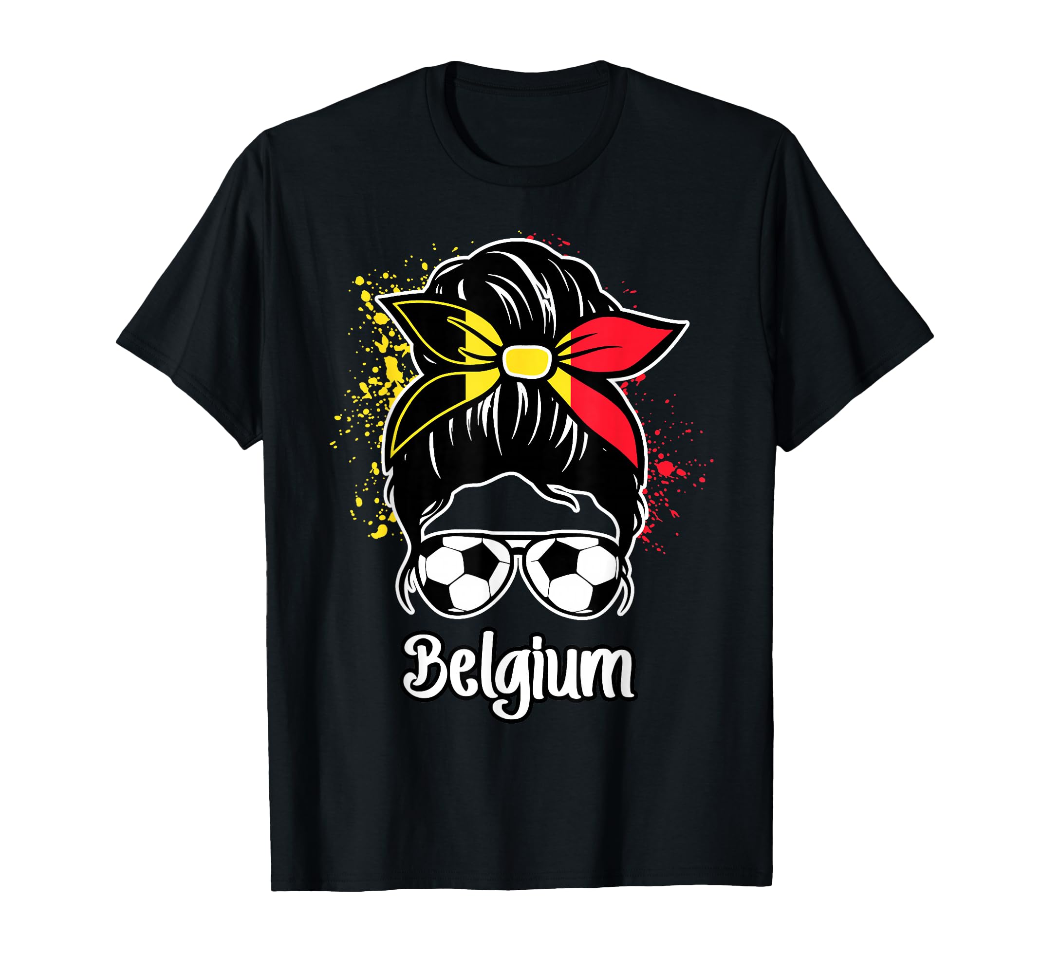 Belgium Football Game Player Soccer Fan T-Shirt - Unique Graphic Unisex