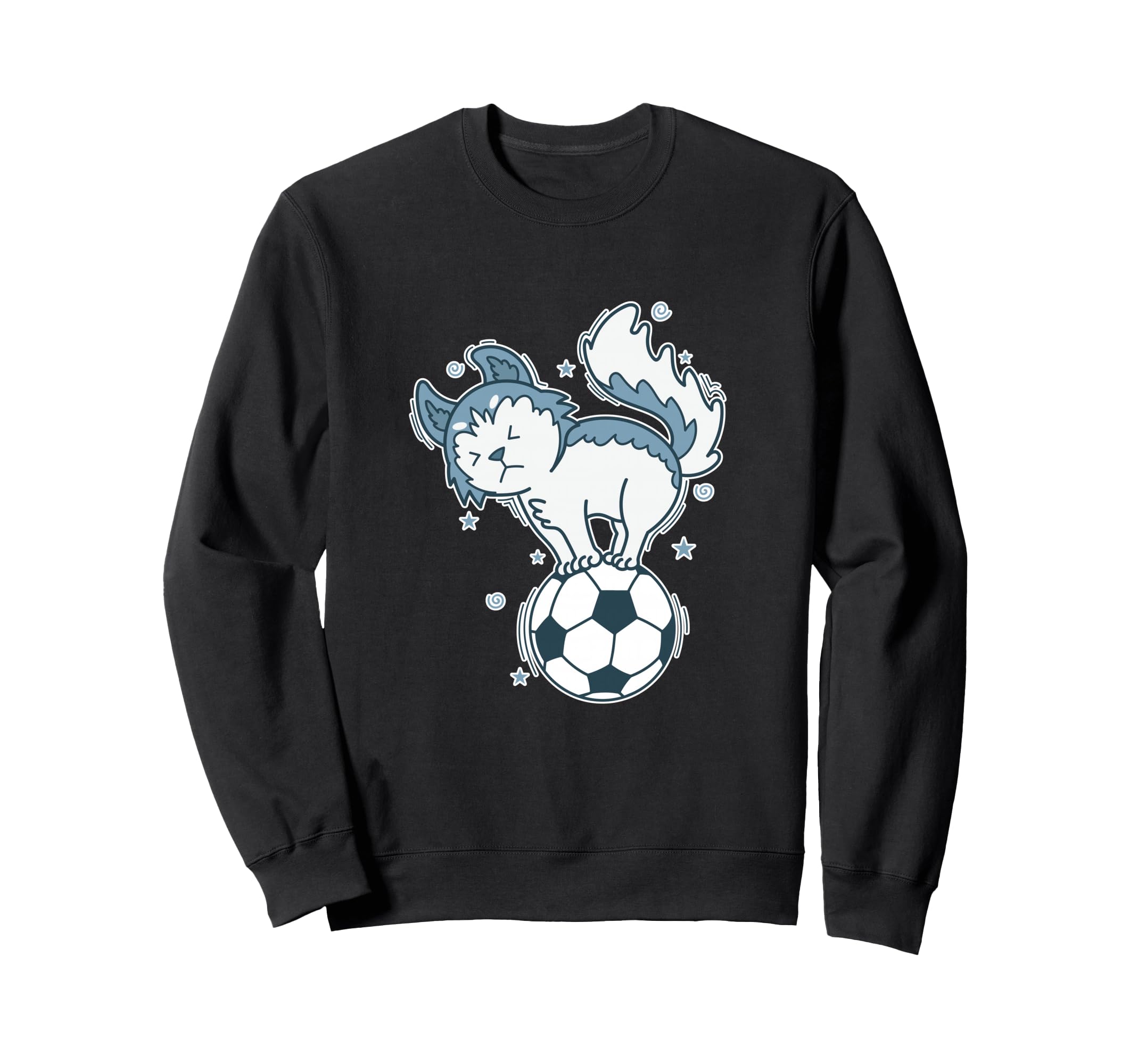 Husky Dog Dog Breed Animal Mammal Sweatshirt - Custom Art Print Unisex