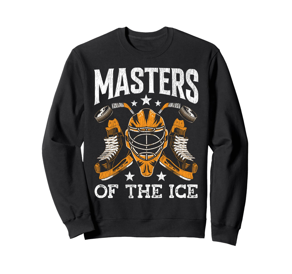 Ice Hockey Goalie Goalkeeper Masters Sweatshirt - Unique Graphic Men Women